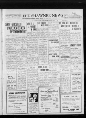 The Shawnee News (Shawnee, Okla.), Vol. 16, No. 125, Ed. 1 Thursday, August 17, 1911