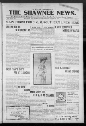 The Shawnee News. (Shawnee, Okla.), Vol. 3, No. 166, Ed. 1 Tuesday, August 23, 1904