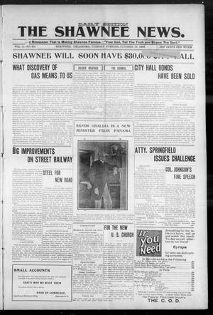 The Shawnee News. (Shawnee, Okla.), Vol. 3, No. 214, Ed. 1 Tuesday, October 18, 1904