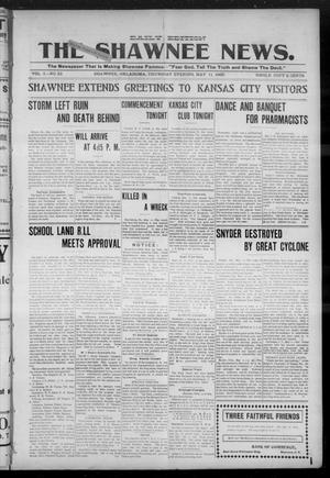 Primary view of object titled 'The Shawnee News. (Shawnee, Okla.), Vol. 5, No. 23, Ed. 1 Thursday, May 11, 1905'.