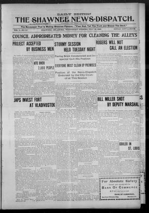 The Shawnee News-Dispatch. (Shawnee, Okla.), Vol. 9, No. 81, Ed. 1 Wednesday, July 19, 1905
