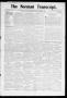 Thumbnail image of item number 1 in: 'The Norman Transcript. (Norman, Okla.), Vol. 16, No. 49, Ed. 1 Thursday, October 5, 1905'.