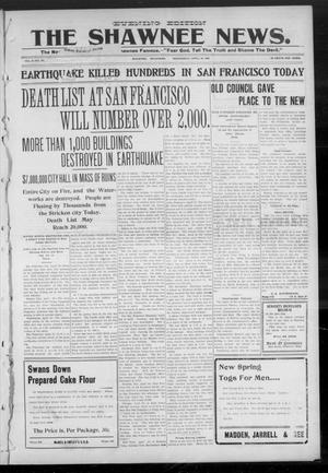 The Shawnee News. (Shawnee, Okla.), Vol. 9, No. 168, Ed. 1 Wednesday, April 18, 1906