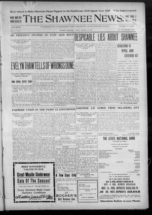 The Shawnee News. (Shawnee, Okla.), Vol. 10, No. 44, Ed. 1 Friday, February 8, 1907