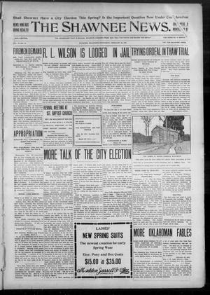 The Shawnee News. (Shawnee, Okla.), Vol. 10, No. 54, Ed. 1 Wednesday, February 20, 1907