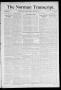 Thumbnail image of item number 1 in: 'The Norman Transcript. (Norman, Okla.), Vol. 18, No. 27, Ed. 1 Thursday, May 16, 1907'.