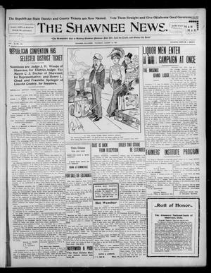 The Shawnee News. (Shawnee, Okla.), Vol. 10, No. 202, Ed. 1 Thursday, August 15, 1907