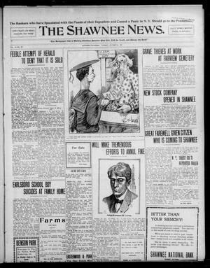 Primary view of object titled 'The Shawnee News. (Shawnee, Okla.), Vol. 10, No. 361, Ed. 1 Tuesday, October 22, 1907'.