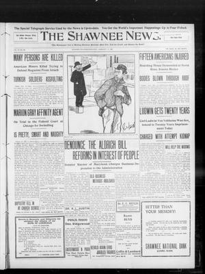 The Shawnee News. (Shawnee, Okla.), Vol. 13, No. 103, Ed. 1 Wednesday, February 12, 1908