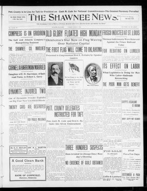 The Shawnee News. (Shawnee, Okla.), Vol. 13, No. 123, Ed. 1 Tuesday, March 3, 1908