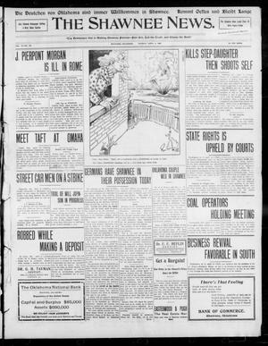 The Shawnee News. (Shawnee, Okla.), Vol. 13, No. 154, Ed. 1 Monday, April 6, 1908