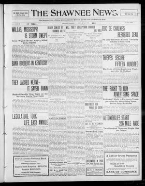 The Shawnee News. (Shawnee, Okla.), Vol. 13, No. 170, Ed. 1 Friday, April 24, 1908