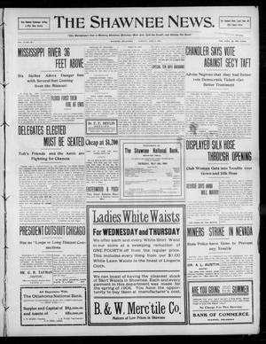 The Shawnee News. (Shawnee, Okla.), Vol. 13, No. 207, Ed. 1 Tuesday, June 9, 1908