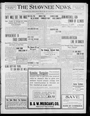 The Shawnee News. (Shawnee, Okla.), Vol. 13, No. 220, Ed. 1 Monday, June 22, 1908