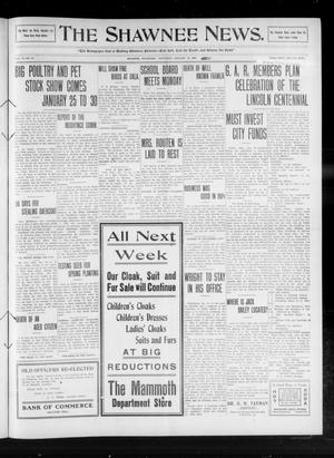 The Shawnee News. (Shawnee, Okla.), Vol. 14, No. 55, Ed. 1 Saturday, January 16, 1909