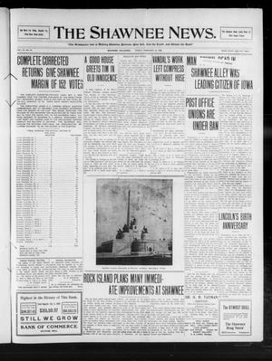 The Shawnee News. (Shawnee, Okla.), Vol. 14, No. 78, Ed. 1 Friday, February 12, 1909