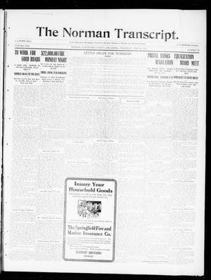 The Norman Transcript. (Norman, Okla.), Vol. 22, No. 30, Ed. 1 Thursday, June 22, 1911