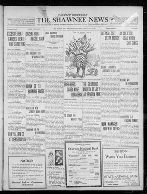 The Shawnee News (Shawnee, Okla.), Vol. 16, No. 94, Ed. 1 Monday, July 3, 1911