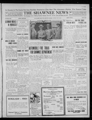 The Shawnee News (Shawnee, Okla.), Vol. 16, No. 101, Ed. 1 Saturday, July 15, 1911