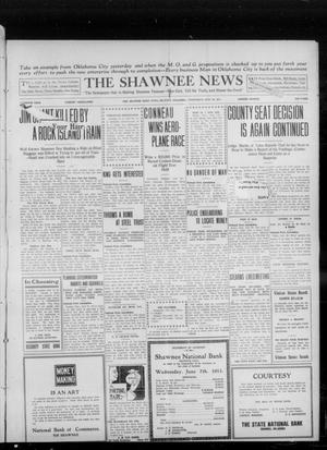 The Shawnee News (Shawnee, Okla.), Vol. 16, No. 108, Ed. 1 Wednesday, July 26, 1911