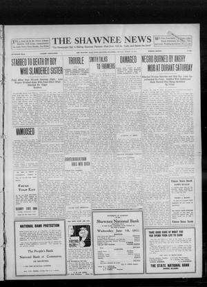 The Shawnee News (Shawnee, Okla.), Vol. 16, No. 122, Ed. 1 Monday, August 14, 1911
