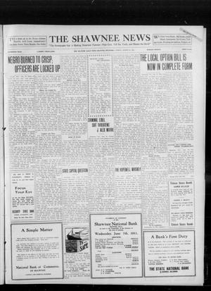 The Shawnee News (Shawnee, Okla.), Vol. 16, No. 132, Ed. 1 Friday, August 25, 1911