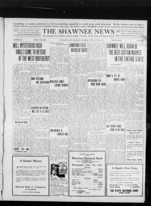 The Shawnee News (Shawnee, Okla.), Vol. 16, No. 135, Ed. 1 Tuesday, August 29, 1911