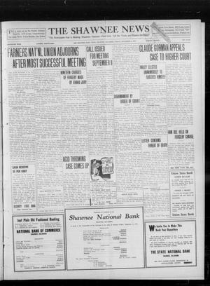 The Shawnee News (Shawnee, Okla.), Vol. 16, No. 141, Ed. 1 Friday, September 8, 1911