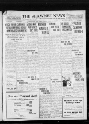 The Shawnee News (Shawnee, Okla.), Vol. 16, No. 185, Ed. 1 Tuesday, October 31, 1911