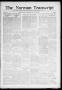 Thumbnail image of item number 1 in: 'The Norman Transcript (Norman, Okla.), Vol. 27, No. 16, Ed. 1 Thursday, December 16, 1915'.