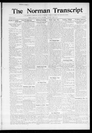 The Norman Transcript (Norman, Okla.), Vol. 28, No. 4, Ed. 1 Thursday, April 12, 1917