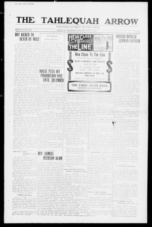 The Tahlequah Arrow (Tahlequah, Okla.), Vol. 32, No. 43, Ed. 1 Saturday, August 4, 1917
