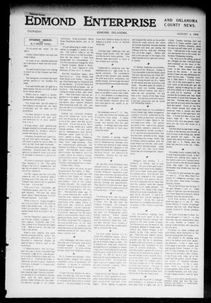 Edmond Enterprise and Oklahoma County News. (Edmond, Okla.), Vol. 1, No. 79, Ed. 1 Thursday, August 4, 1904