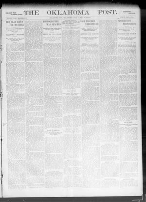 The Oklahoma Post. (Oklahoma City, Okla.), Vol. 5, No. 24, Ed. 1 Tuesday, July 3, 1906