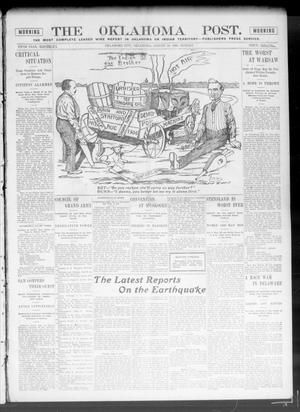 The Oklahoma Post. (Oklahoma City, Okla.), Vol. 5, No. 71, Ed. 1 Sunday, August 19, 1906