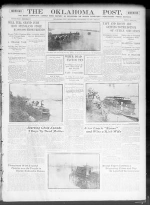 The Oklahoma Post. (Oklahoma City, Okla.), Vol. 5, No. 103, Ed. 1 Friday, September 21, 1906