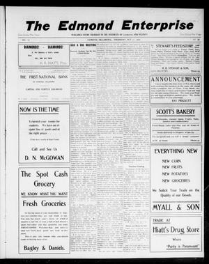 The Edmond Enterprise (Edmond, Okla.), Vol. 10, No. 37, Ed. 1 Thursday, October 27, 1910