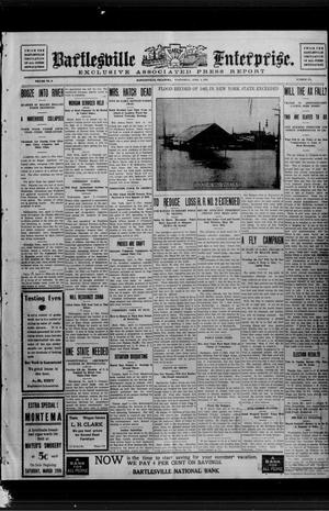 Primary view of object titled 'Bartlesville Daily Enterprise. (Bartlesville, Okla.), Vol. 9, No. 179, Ed. 1 Wednesday, April 2, 1913'.