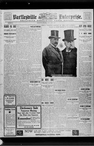Bartlesville Daily Enterprise. (Bartlesville, Okla.), Vol. 9, No. 181, Ed. 1 Friday, April 4, 1913