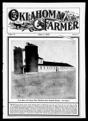 Primary view of object titled 'Oklahoma Farmer (Guthrie, Okla.), Vol. 23, No. 3, Ed. 1 Sunday, June 1, 1913'.