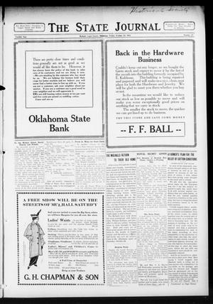 Primary view of object titled 'The State Journal (Mulhall, Okla.), Vol. 12, No. 47, Ed. 1 Friday, October 23, 1914'.