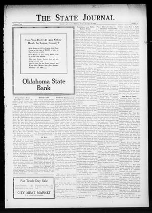 Primary view of object titled 'The State Journal (Mulhall, Okla.), Vol. 13, No. 1, Ed. 1 Friday, December 18, 1914'.