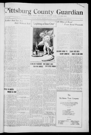 Pittsburg County Guardian (McAlester, Okla.), Vol. 16, No. 19, Ed. 1 Thursday, December 30, 1920