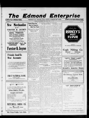 Primary view of object titled 'The Edmond Enterprise (Edmond, Okla.), Vol. 22, No. 43, Ed. 1 Thursday, November 23, 1922'.