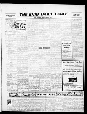 Enid Daily Eagle. (Enid, Okla.), Vol. 8, No. 192, Ed. 2 Sunday, May 9, 1909