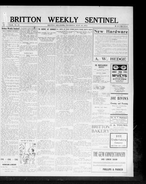 Britton Weekly Sentinel (Britton, Okla.), Vol. 6, No. 25, Ed. 1 Thursday, July 10, 1913