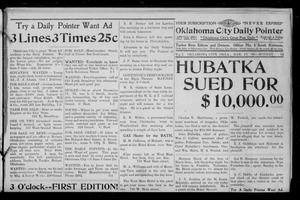 Oklahoma City Daily Pointer (Oklahoma City, Okla.), Vol. 1, No. 52, Ed. 1 Monday, March 19, 1906