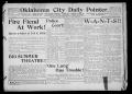 Thumbnail image of item number 1 in: 'Oklahoma City Daily Pointer (Oklahoma City, Okla.), Vol. 1, No. 89, Ed. 1 Tuesday, May 1, 1906'.