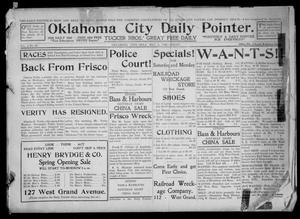 Oklahoma City Daily Pointer (Oklahoma City, Okla.), Vol. 1, No. 92, Ed. 1 Friday, May 4, 1906