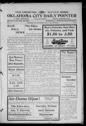 Oklahoma City Daily Pointer (Oklahoma City, Okla.), Vol. 1, No. 147, Ed. 1 Saturday, July 7, 1906